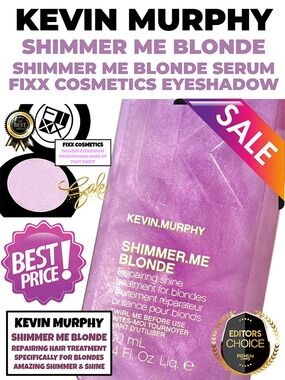 BRAND NEW!! KEVIN MURPHY Shimmer Me Blonde Repairing Mist & FIXX Eyeshadow